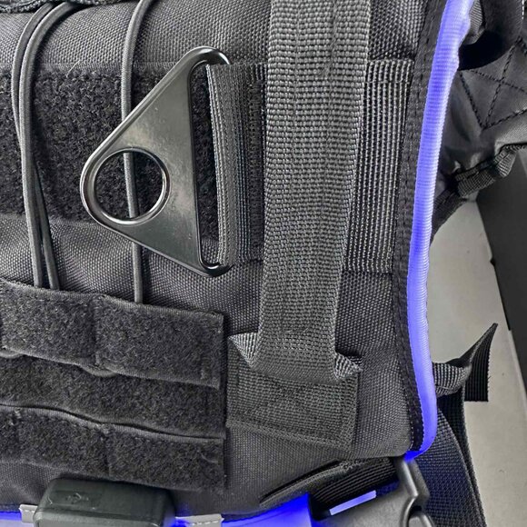 LED Rechargeable Dog Harness | Light-Up | USB Included | Fits Most Medium-Large - Picture 10 of 12